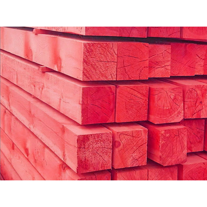 Брус обрезной антисептированный сухой 100х200х6000 сорт 1-2