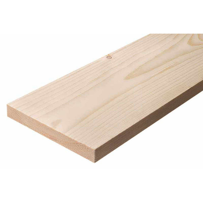 Доска сухая строганная 20х96х4000 сорт AB